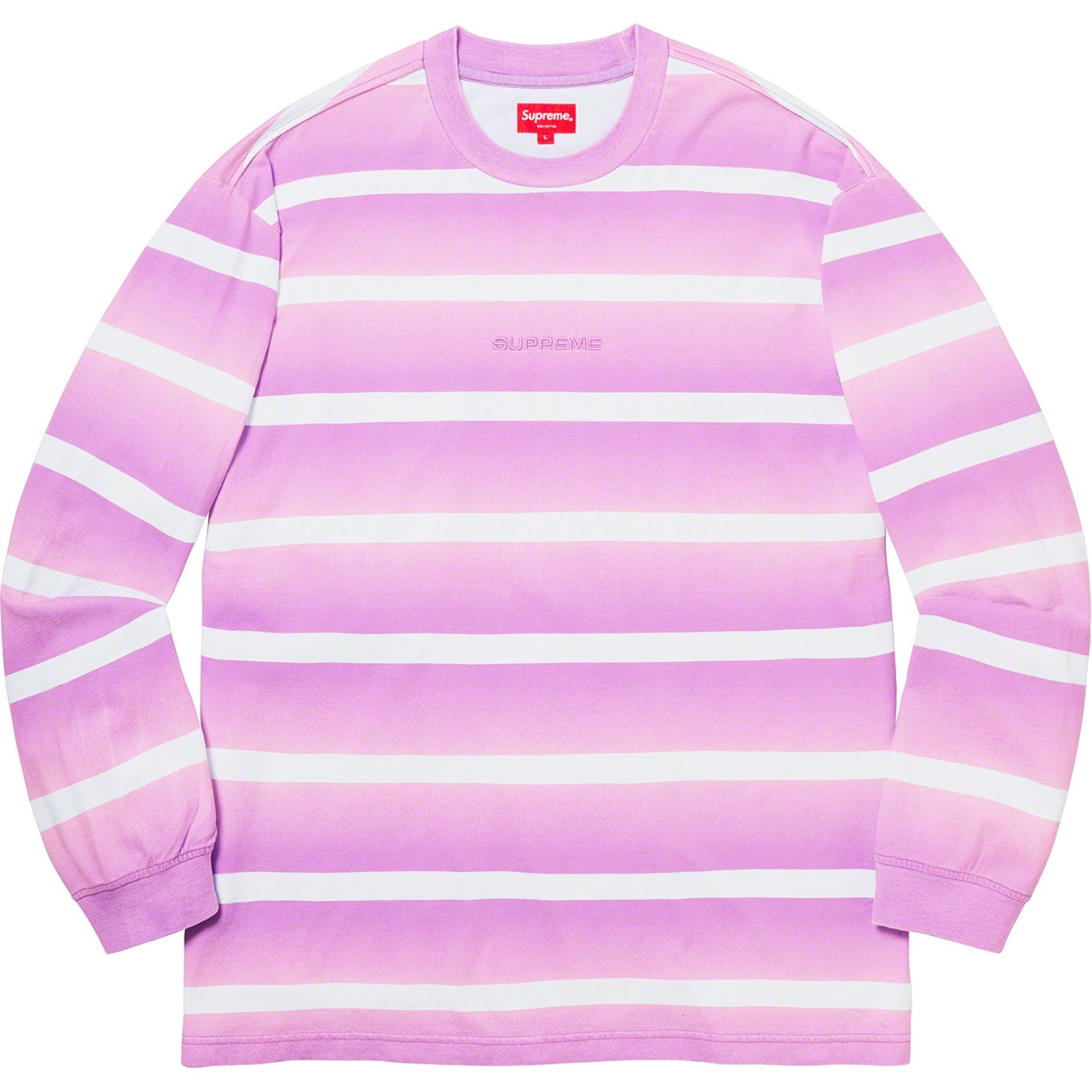 Fade Stripe L/S Top view 4
